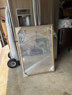Beautiful Mirror  38” X 26” 