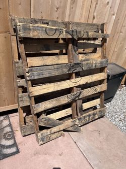 2 Wood Pallets