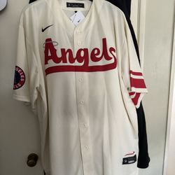 City Connect Angels Baseball Jersey/Mike Trout - Authentic 