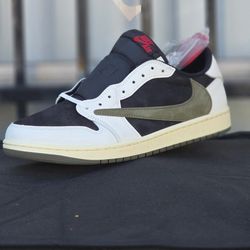 Jordan 1 Low Travis Scott OLIVE