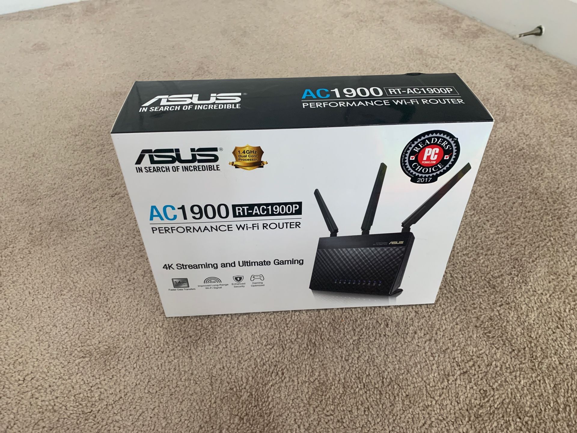 ASUS AC1900 RT- AC1900P Performance Wi-Fi Router