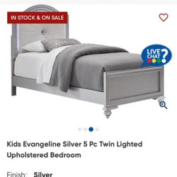 Bed With Nightstand