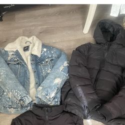 Men Zara And H&M Jackets size large Both For 55.00