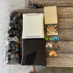 2 Xbox 360 And Ps2 Slim + Controllers 
