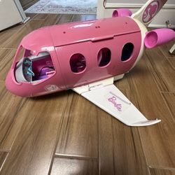 Barbie Plane Jet Toy In Great Condition