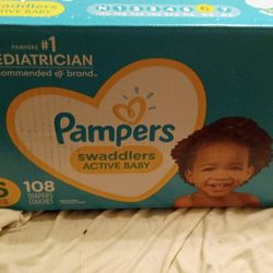 Pamper Swaddlers Size 6 Diapers