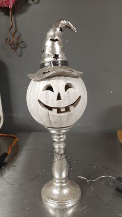 Pumpkin with lights