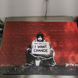 Banksy Print 18 /26 Inches 
