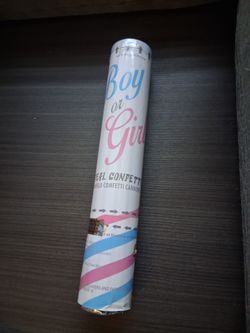 Gender Reveal Pink Confetti Hand-held Canon
