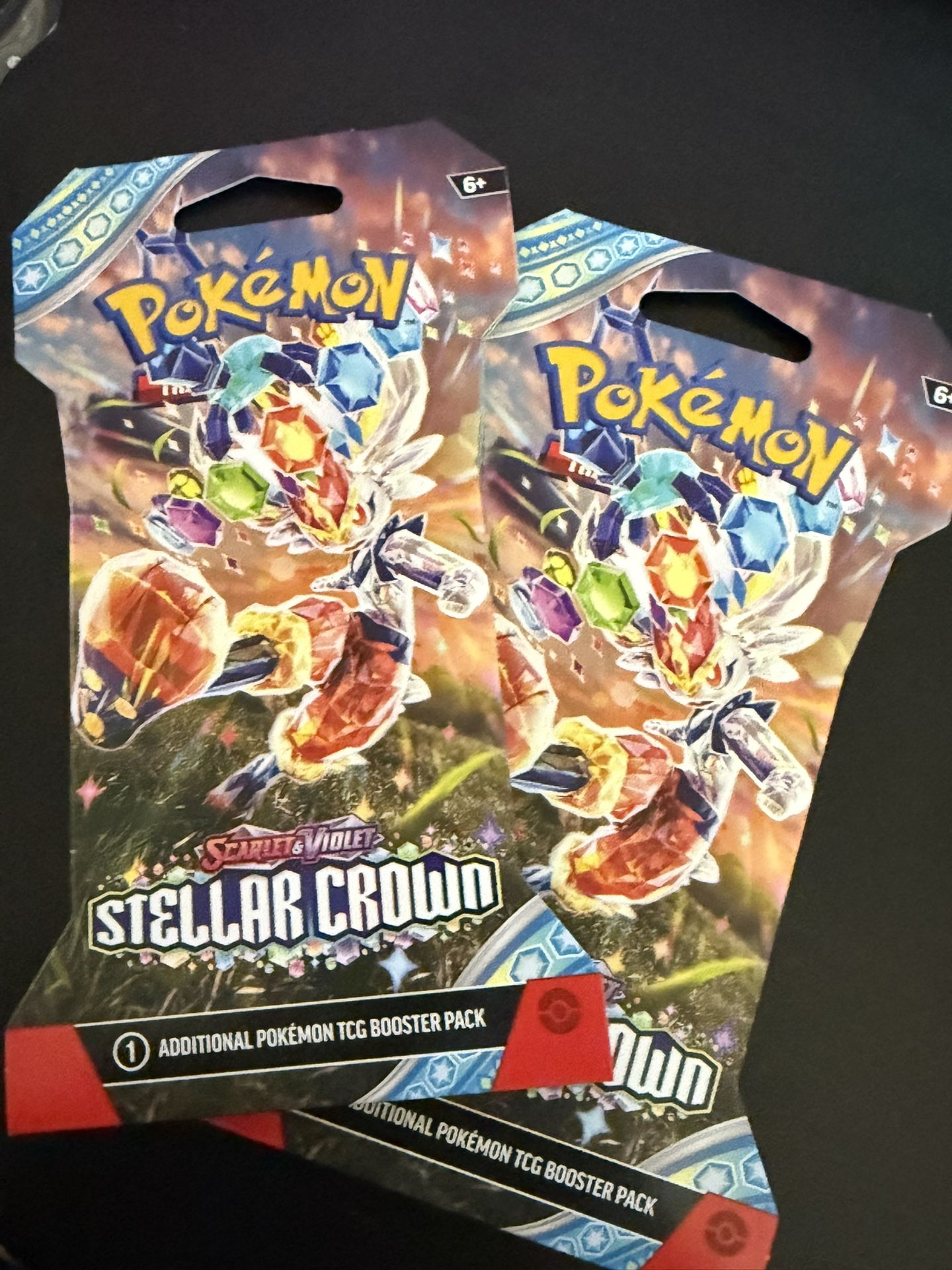 Pokemon Stellar Crown Booster Packs