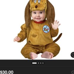Dr Seuss Infant Max Costume  12-18 M