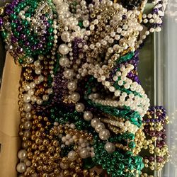 Bead Necklaces Mar Di Gras