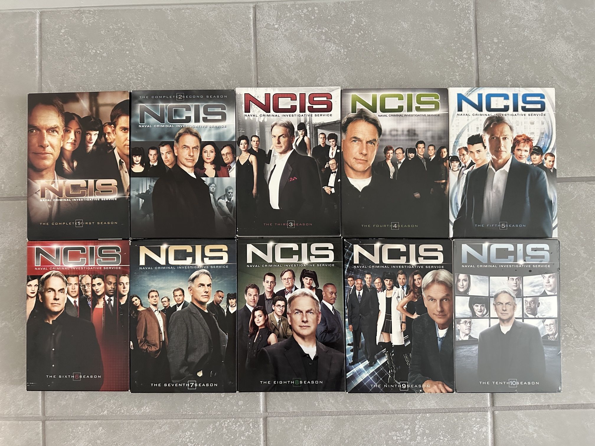 NCIS DVD 1-10 Season