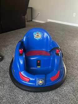 Paw Patrol Kids Electric Bumper Car