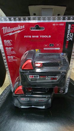 Milwaukee btand new XC5.0 Batteries