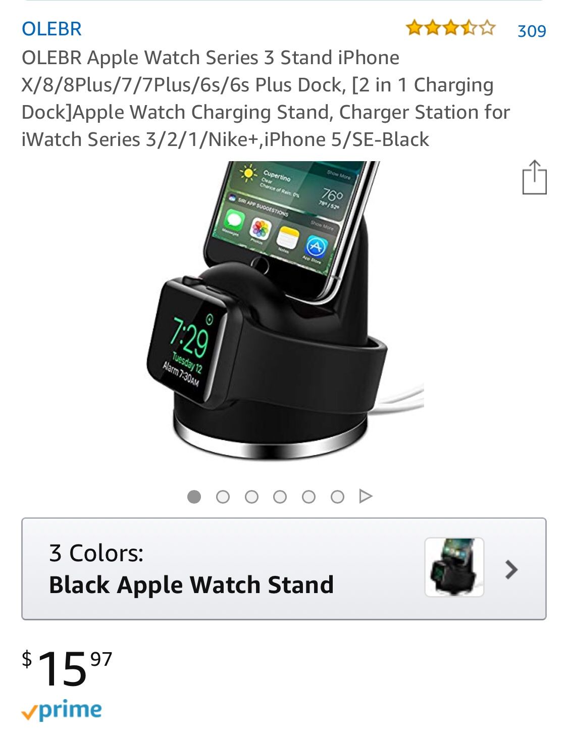 Olebr apple online watch stand