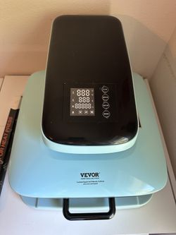 Vevor Heat Press - Light Blue (Great For Shirts)