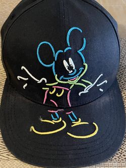 Mickey Mouse Neon Electric 90s Hat