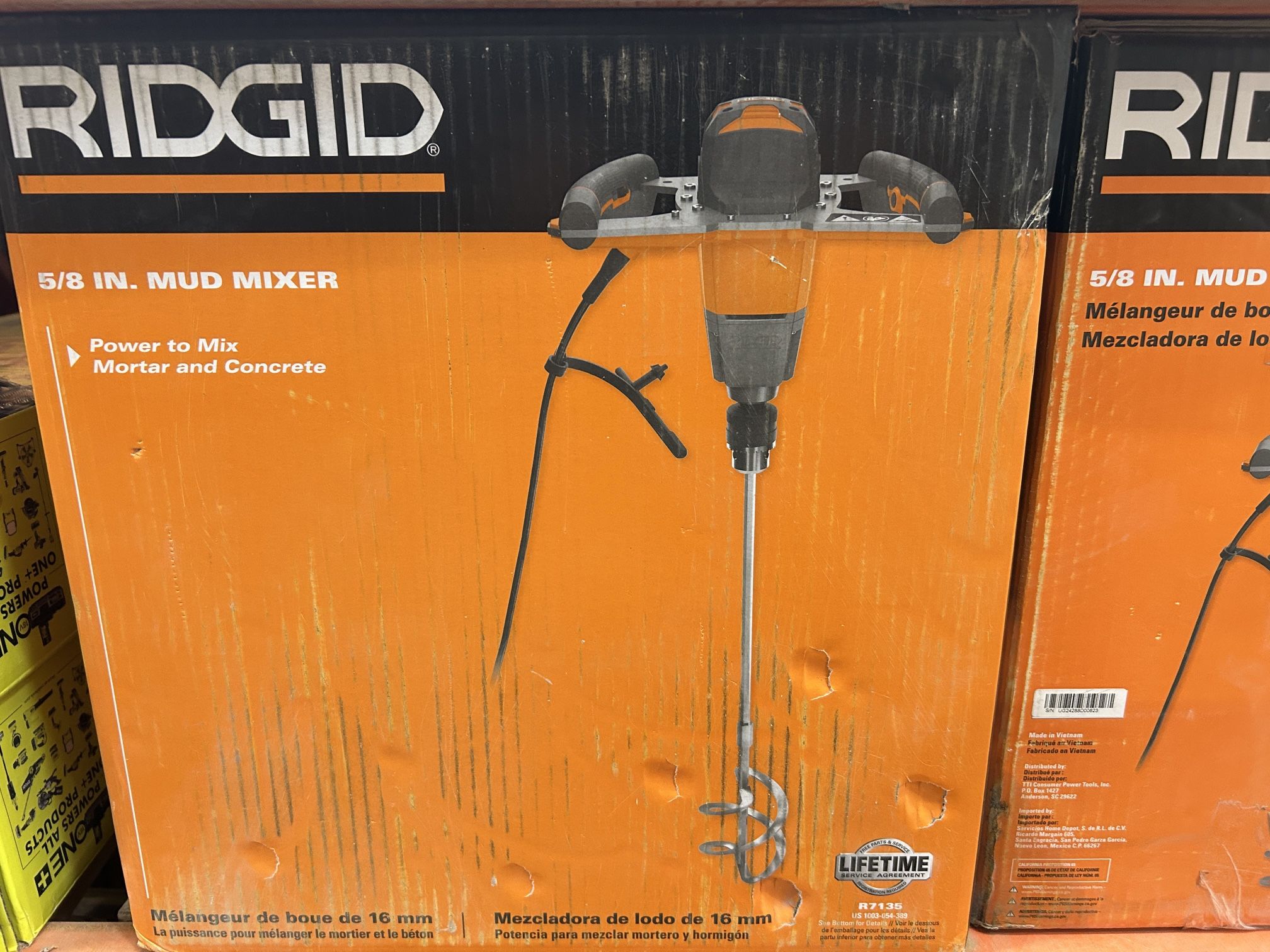 Ridgid Mud Mixer 5/8