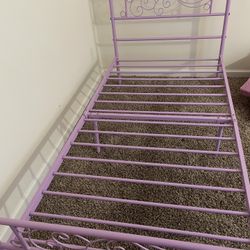 Purple Twin Bed