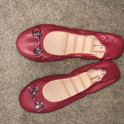Olympia Leather Ballet Flat