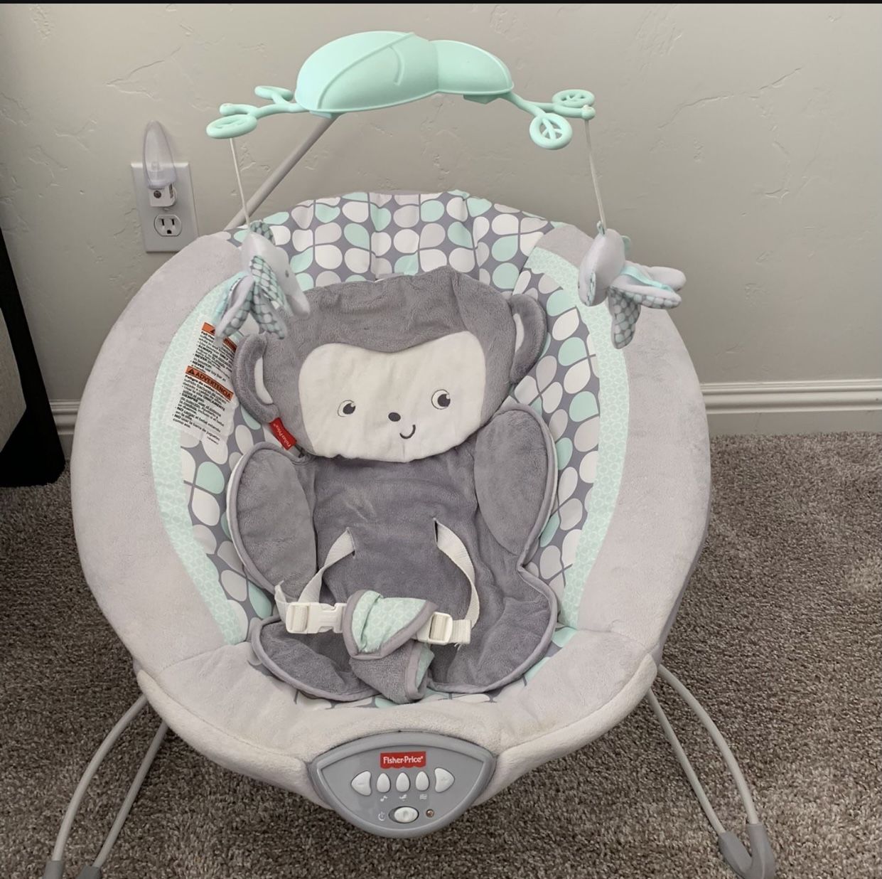 Fisher-price Snugamonkey Deluxe Bouncer
