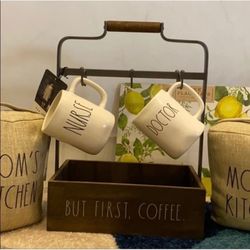 Rae dunn Coffee mug holder station