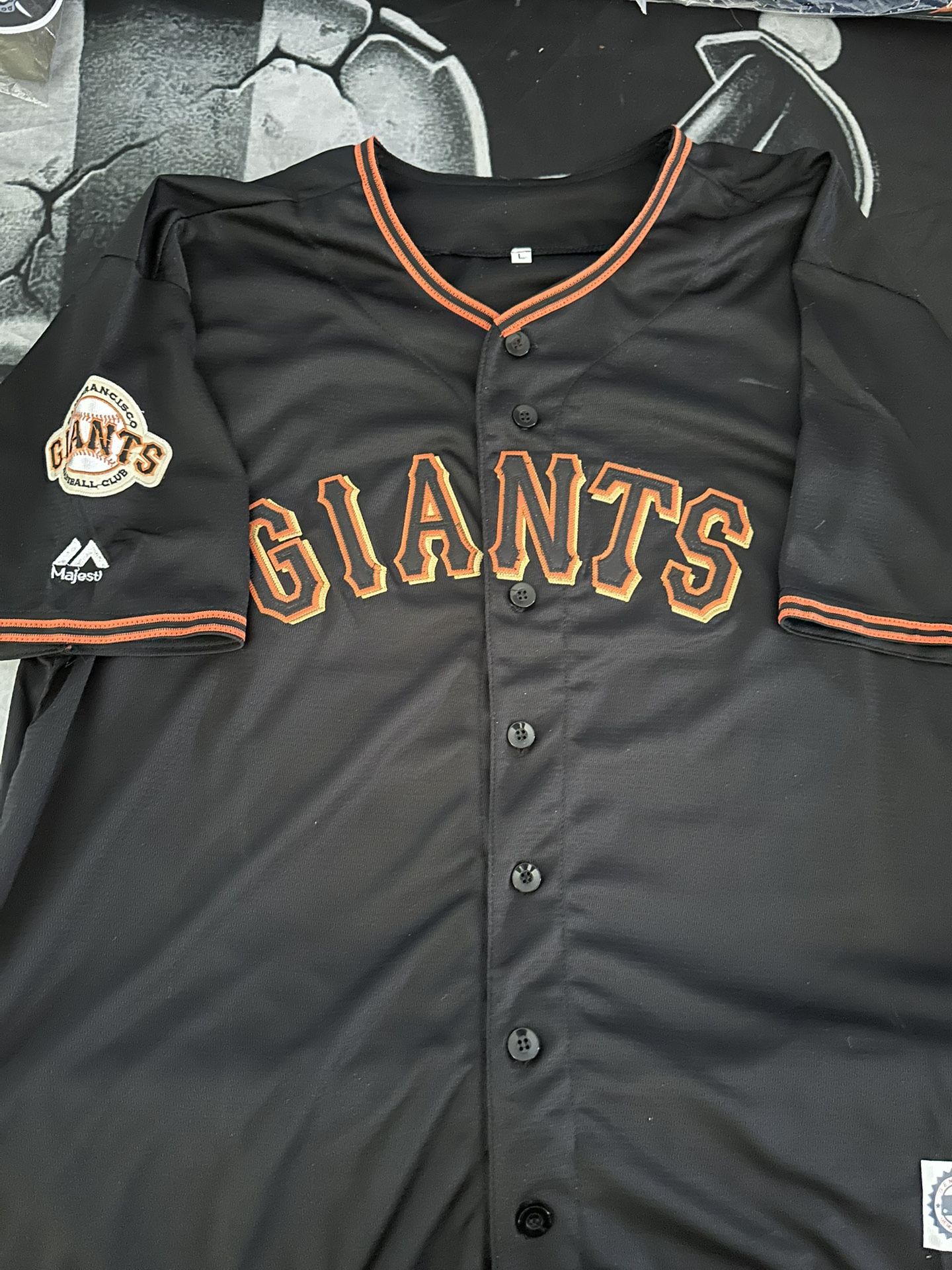 SAN FRANCISCO GIANTS BARRY BONDS JERSEY SIZE XL