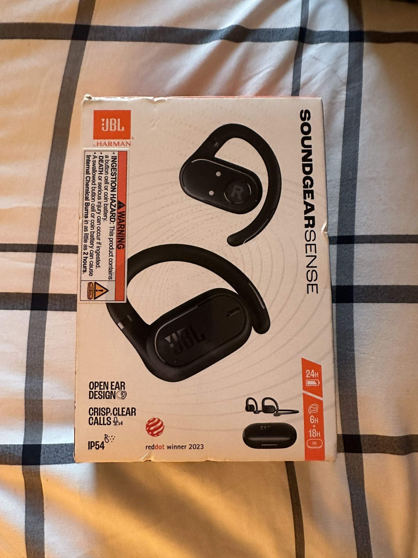 JBL Soundgear Sense — Brand New, Sealed (Black)