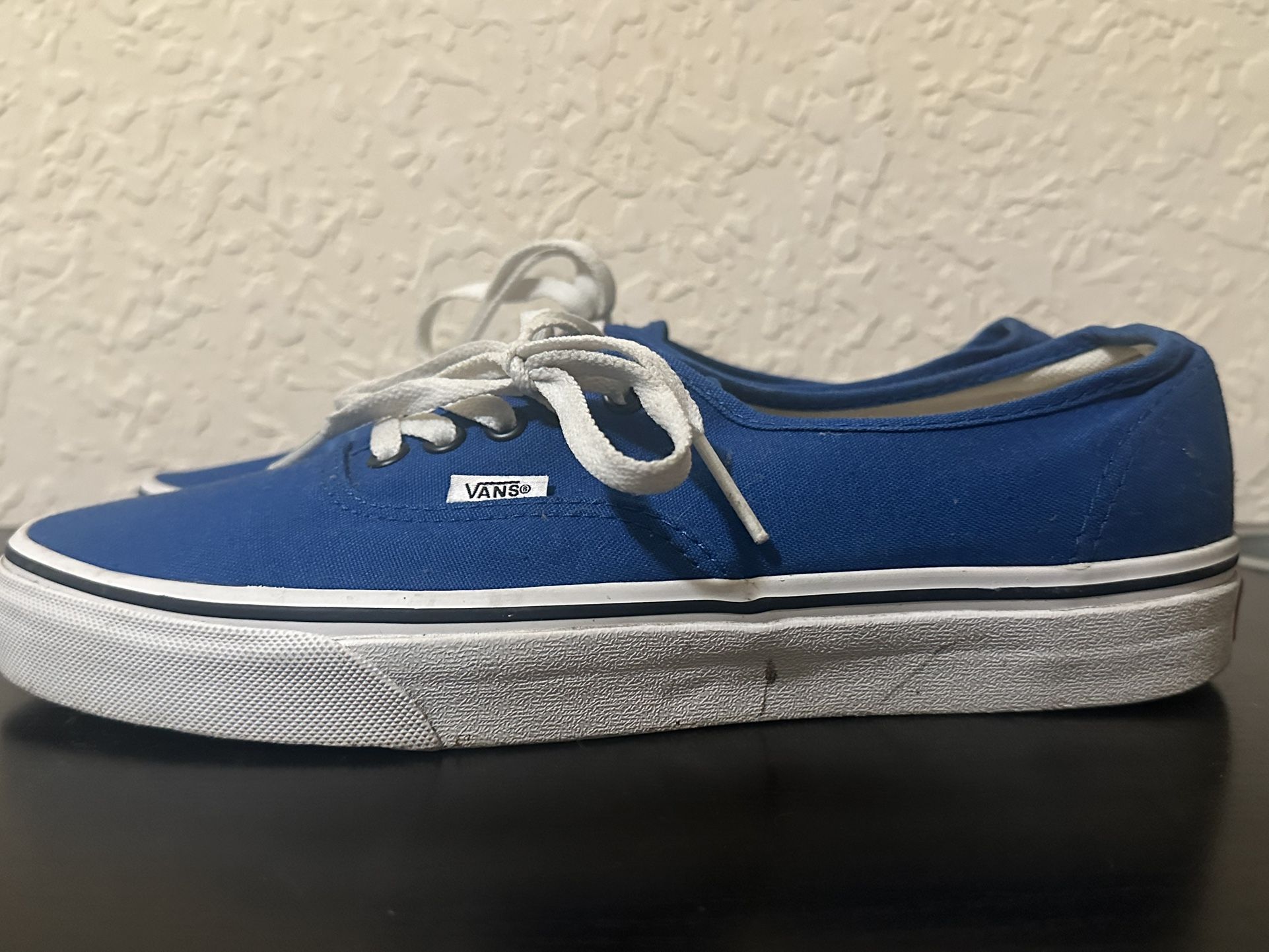 Blue Vans Size 10