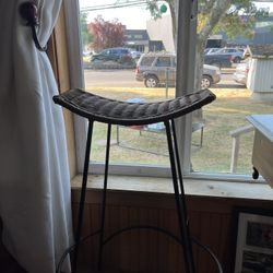 Unique Wicker Chair/ Plant Stand