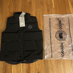 Canada Goose Vest Expedition Parka Black / Black