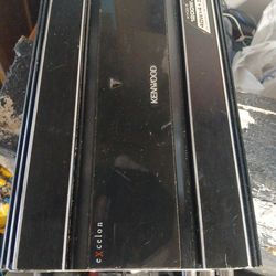Kenwood exclon amp 1200 watt