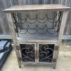 Bar/Wine Rack Table