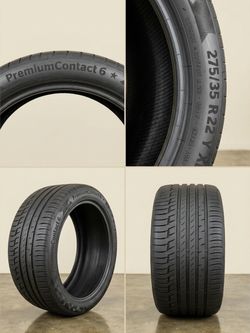 Continental PremiumContact 6, size 275/35R22 104Y XL.