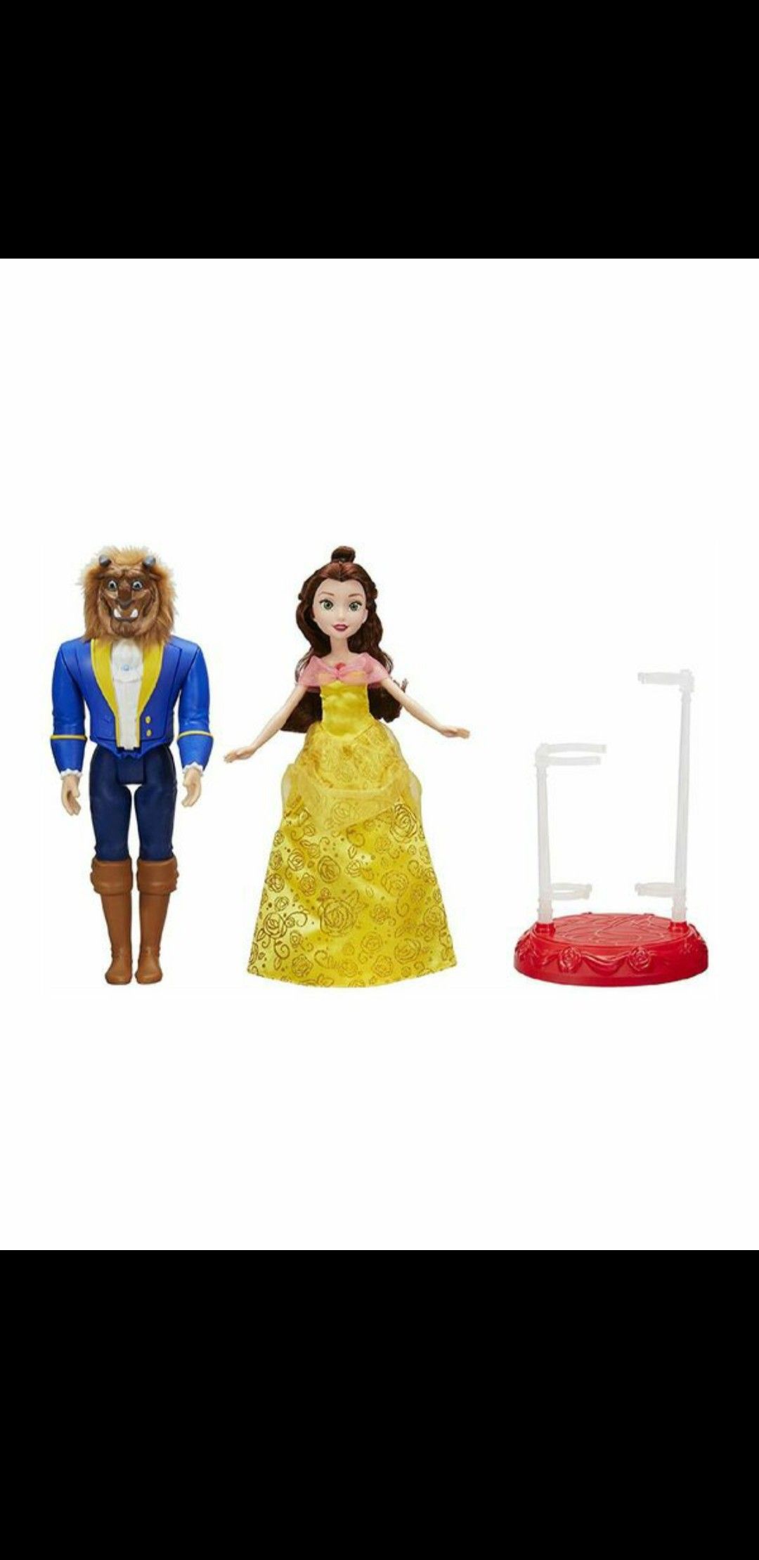 Beauty and the beast dolls Disney