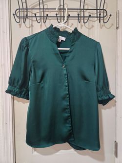 Medium Green Blouse