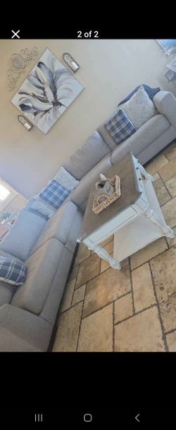 Beautiful ASHLEY SECTIONAL
