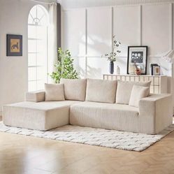 New Corduroy Sectional SALE 