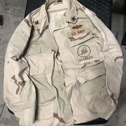 Desert Camo Military coat/blouse