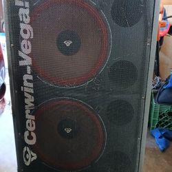 15" SUBWOOFERS [( CERWIN VEGA )]