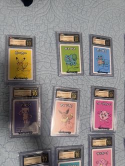 Pokemon slabs