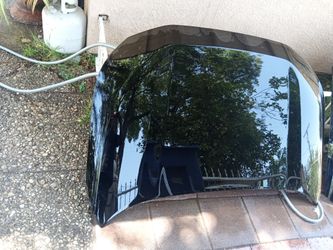 Hood RAV4 2022. Black Color