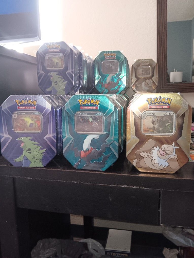 Pokemon Triple Whammy Tins