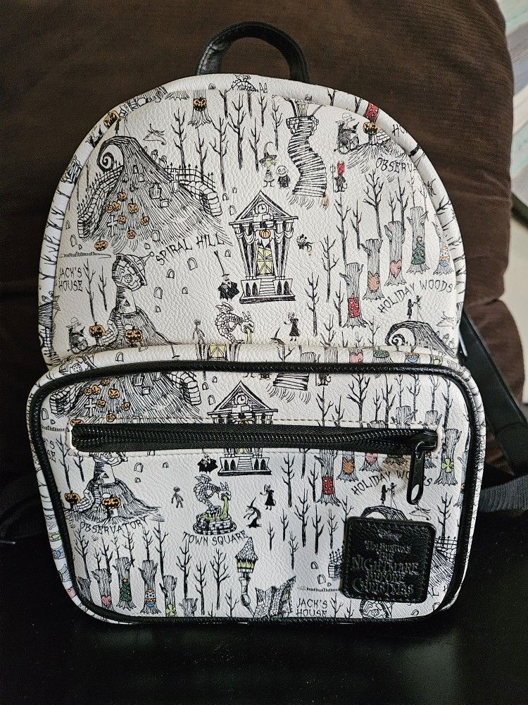 Disney Loungefly Nightmare Before Christmas Mini Backpack