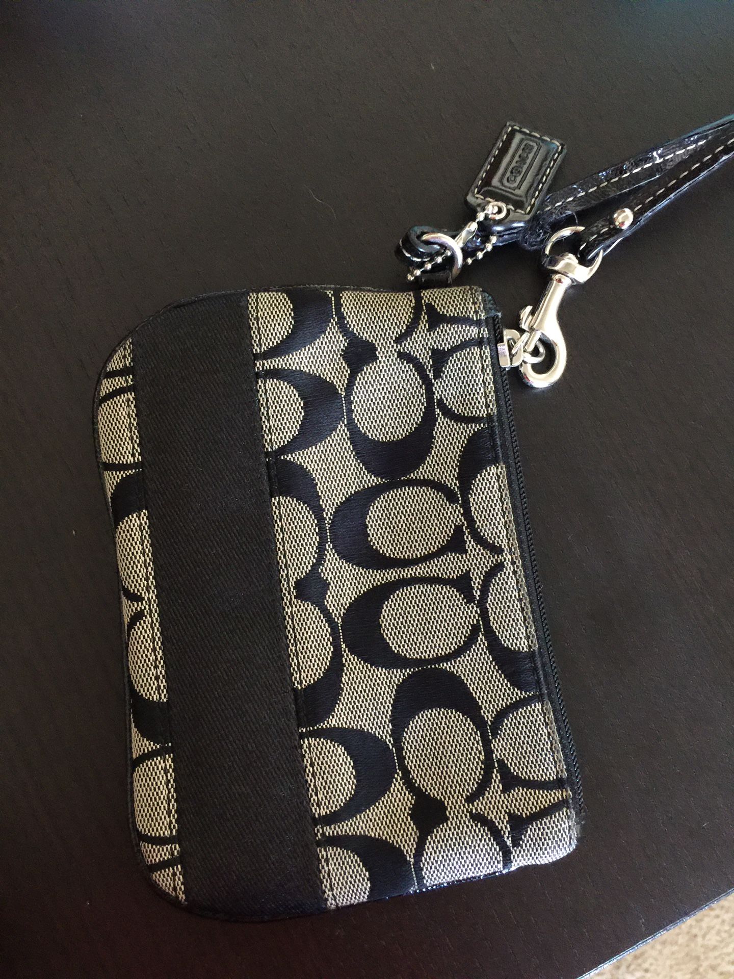 Coach wristlet