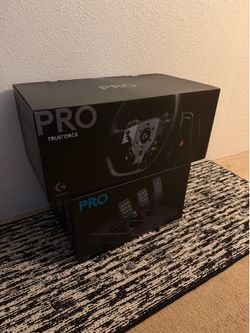 Logitech pro racing wheel and pedals