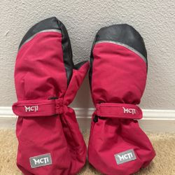 Pink Mittens Size 6