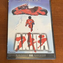 DVD Movie with Sticker DECAL — Akira — 1988 by Katsuhiro Otomo