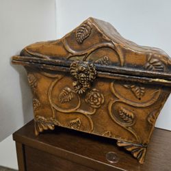 Elephant Jewelry Trinket Box